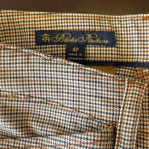 Brooks Brothers Houndstooth print pants